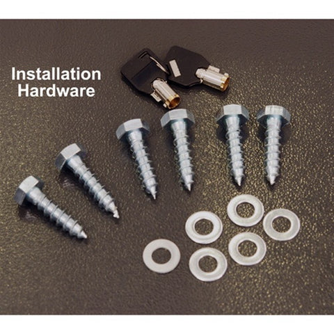 Image of Protex WDS-311 - White/Black Through-The Wall Locking Drop Box