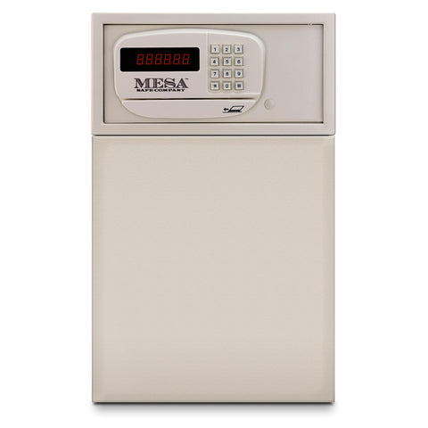Image of Mesa Safe MH101E-WHT-KA Hotel Safe in White with Electronic Lock