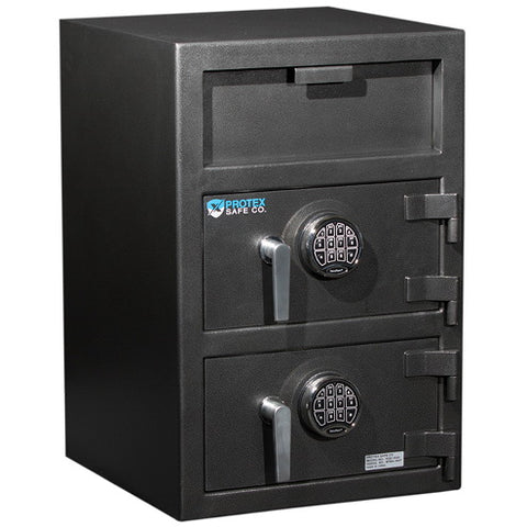 Image of Protex FDD-3020 Safe - B-rated Duel Compartment Depository Safe