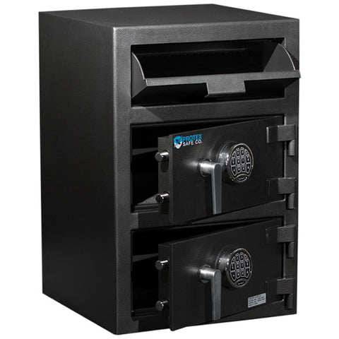 Image of Protex FDD-3020 Safe - B-rated Duel Compartment Depository Safe