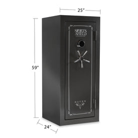 Sports Afield 24 Gun Safe | SA5925HX | Fire & WaterProof Haven Series 24 +4 Gun Safe