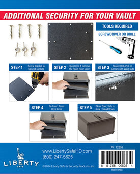 Liberty Safe HDX-250/350 Mounting Bracket