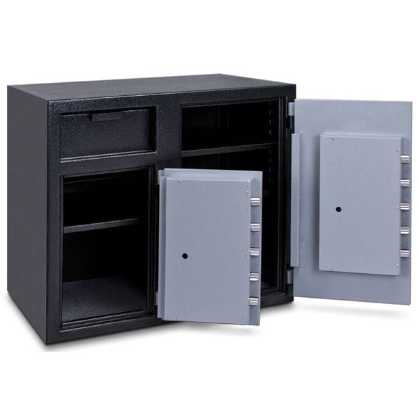 Mesa Safe MFL2731CC Depository Safe with Dual Doors Locks
