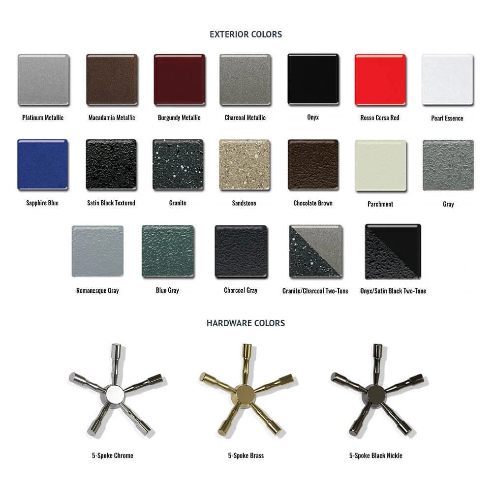 American Security BF7250 BF 2 Stage Dual Fire Seals Gun Safe