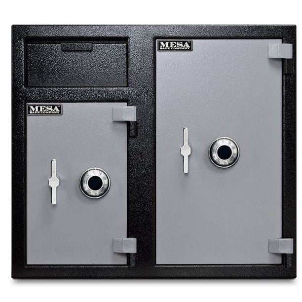 Mesa Safe MFL2731CC Depository Safe with Dual Doors Locks
