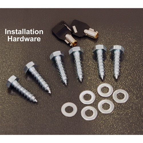 Protex WDS-311 - White/Black Through-The Wall Locking Drop Box