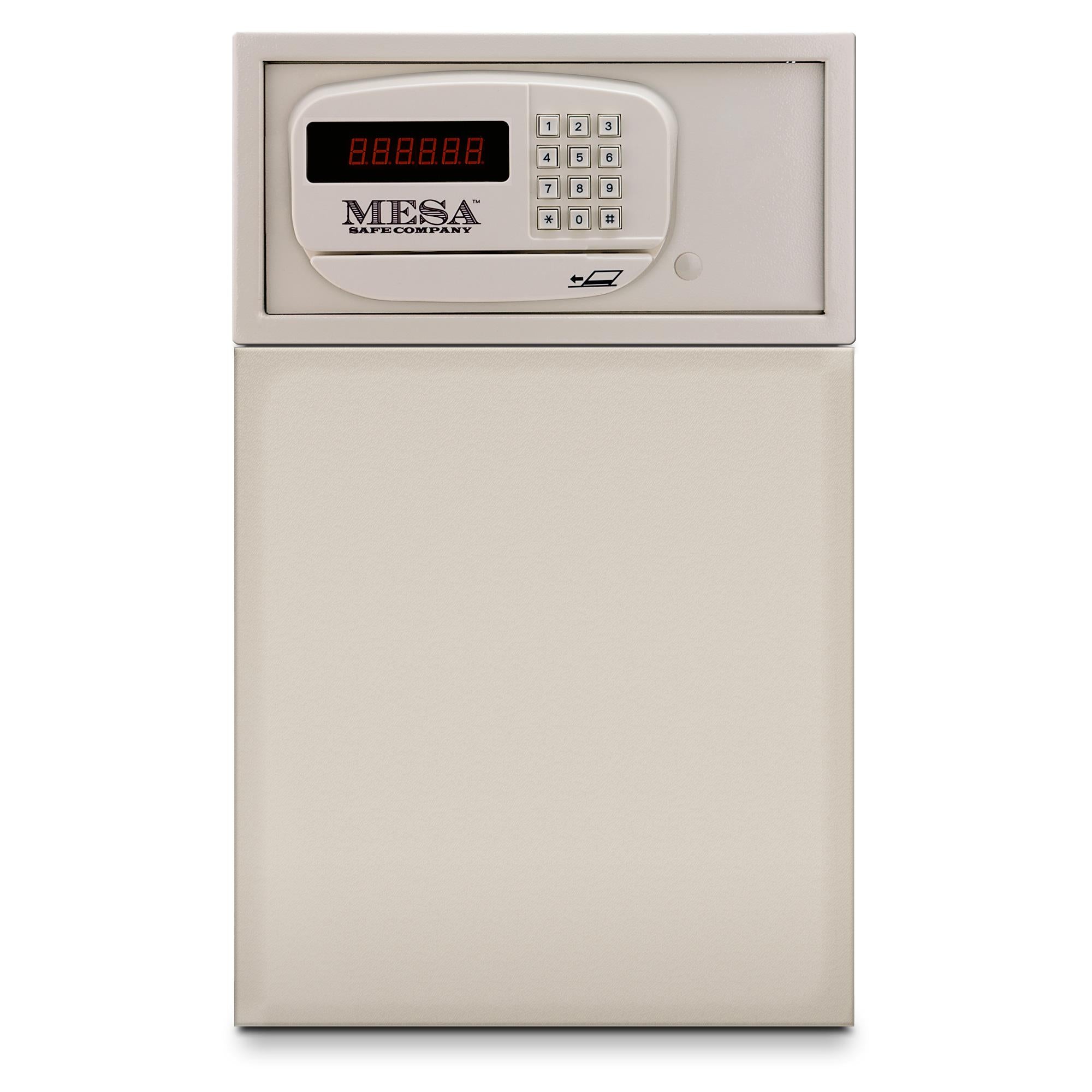 Mesa Safe MH101E-WHT-KA Hotel Safe in White with Electronic Lock