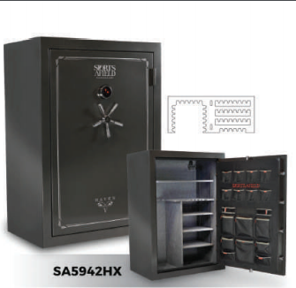 Image of Sports Afield 48 Gun Safe| SA5942HX - Fire & Water Proof Haven Series