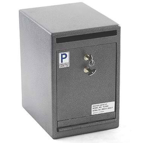 Image of Protex TC-03K Grey Drop Safe Box - B-Rated Drop Safe