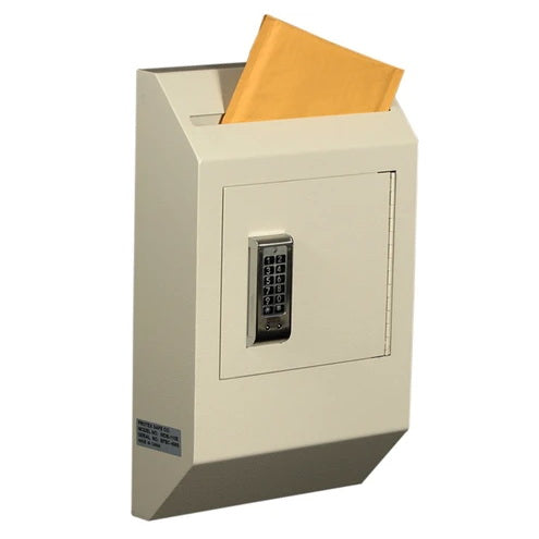Protex WDB-110E II Letter Size Wall Drop Box with Electronic Lock