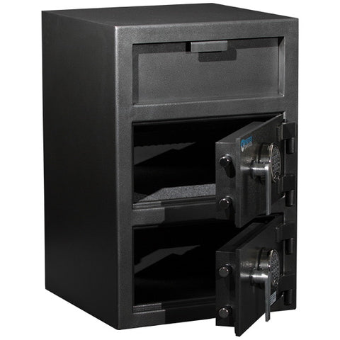 Image of Protex FDD-3020 Safe - B-rated Duel Compartment Depository Safe