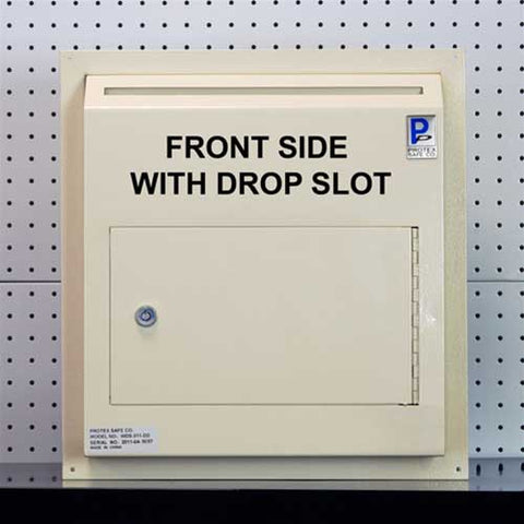 Image of Protex WDS-311-DD Through-The-Wall Locking Drop Box w/ Dual Doors