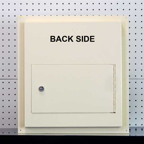 Protex WDS-311-DD Through-The-Wall Locking Drop Box w/ Dual Doors